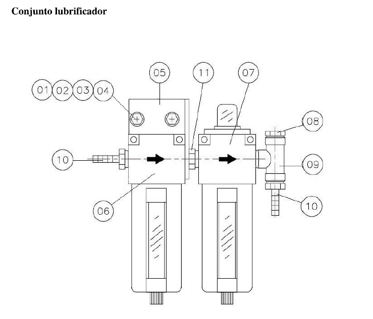 Conjunto Lubrificador